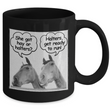Horse Coffee Mug - Funny Horse Lovers Gift - "She Got Hay Or Halters?"