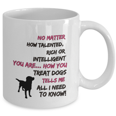 Dog Coffee Mug - Dog Lovers Gift - 