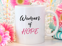 Load image into Gallery viewer, CASES Of Christian Womans Coffee Mug - &quot;Woman Of Hope&quot;
