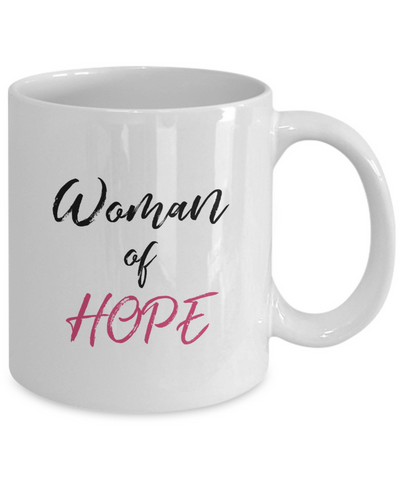 Christian Womans Coffee Mug - Faith Mug For Women 