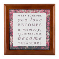Load image into Gallery viewer, Wooden Keepsake Memory Box - Loss Loved One Gift - Gifts For Grieving - &quot;When Someone You Love&quot;
