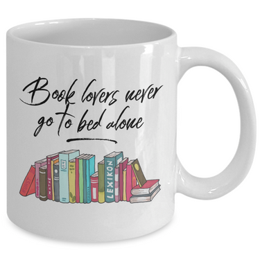 Funny Books Coffee Mug - Reading Mug - Gift For Book Lovers Or Librarian - 