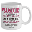 Funtie Definition Mug Funny Aunt Birthday Or Auntie Christmas Gift Fun Gift For Sister In Law