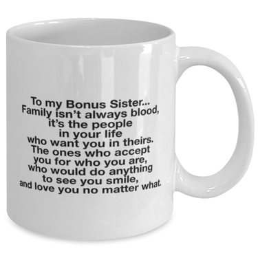 Bonus Sister Gift, Sister In Law Gift, Sister Of The Groom, Wedding, Thank You, Bridesmaid, Bridal Shower