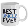 Uncle Mug-Gift for Uncle-Uncle Gift-Best Uncle Ever-Brother Gift-New Uncle--Uncle Birthday-Uncle Christmas