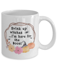 Load image into Gallery viewer, Funny Witch Mug. Witch Gifts. Witch Home Decor. Witch On Broomstick. Witchy Accessories. Witch Items. Funny Halloween Mug
