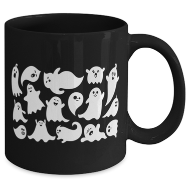 Cute Ghost Coffee Mug. Halloween Mug. Ghost Cup. Ghost Decor. Cute Ghost Gift For Women Or Men. Ghost Present For Him Or Her