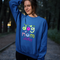 Dog Mom Sweatshirts For Women - Gift For Women Dog Lovers - Plus Size Dog Mom Sweatershirt - Dog Owner Gift - Gift For Her - Dog GIfts