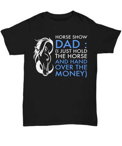 Horse T Shirt For Dads - Funny Horse Lovers Gift For Men - 