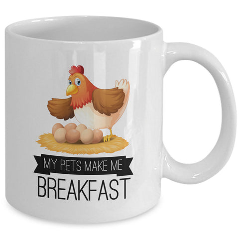 Chicken Coffee Mug - Chicken Lovers Gift - Chicken Owners Gift - 