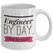 Engineer Coffee Mug - Funny Engineering Gift For Engineers- "Engineer By Day Chef By Night"