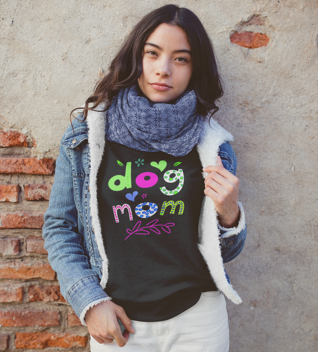 Dog Mom Sweatshirts For Women - Gift For Women Dog Lovers - Plus Size Dog Mom Sweatershirt - Dog Owner Gift - Gift For Her - Dog GIfts