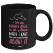 Country Music Mug - Funny Gift For Country Music Lovers - "I Like My Country Music At The Volume"