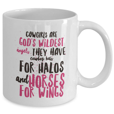 Cowgirl Coffee Mug - Unique And Funny Gift For Horse Lovers - 