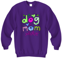 Dog Mom Sweatshirts For Women - Gift For Women Dog Lovers - Plus Size Dog Mom Sweatershirt - Dog Owner Gift - Gift For Her - Dog GIfts