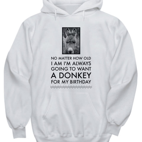 Donkey Hoodie - Donkey Lovers Gift - Donkey Gift For Donkey Lovers - 