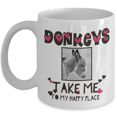 Donkey Coffee Mug - Gift For Donkey Lovers - Donkey Gifts - 