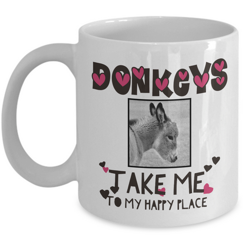 Donkey Coffee Mug - Gift For Donkey Lovers - Donkey Gifts - 