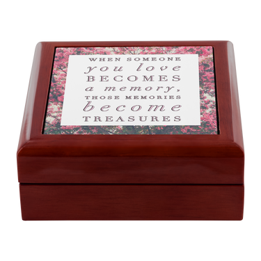Wooden Keepsake Memory Box - Loss Loved One Gift - Gifts For Grieving - 