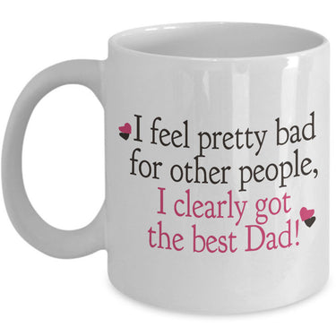 Dad Coffee Mug - Funny Fathers Day Gift From Son Or Daughter - 