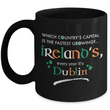 Irish Mug - Funny Irish Gift - Ireland Mug - St Patricks Day GIft - "Which Country's Capital?"