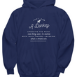 Donkey Hoodie - Donkey Lovers Gift For Donkey Lovers - Smartass Hoodie - "Just Saw A Donkey"