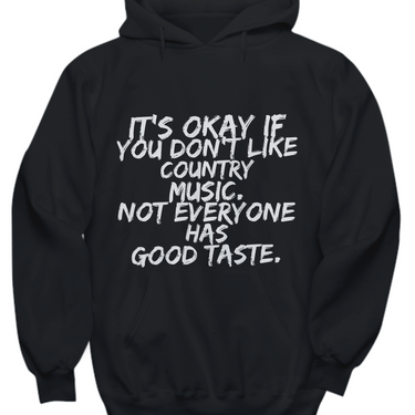 funny country music lovers hoodie