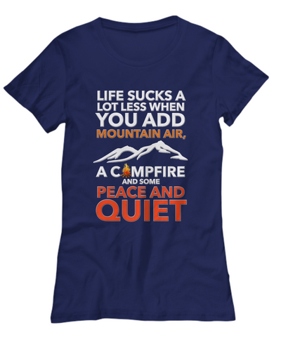 Camping Shirts For Women - Camping Lovers Gift - 