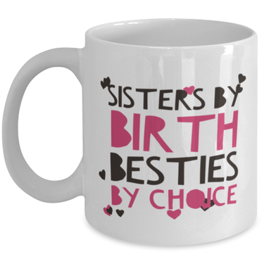 Sister Coffee Mug - Sister Birthday Gift - Christmas Gift For Sister - Big Sister- Little Sister