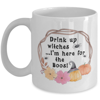 Funny Witch Mug. Witch Gifts. Witch Home Decor. Witch On Broomstick. Witchy Accessories. Witch Items. Funny Halloween Mug