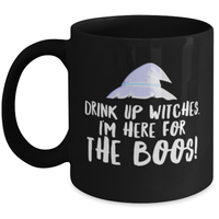 Funny Halloween Witch Mug. Witch Gifts. Witch Home Decor. Witch Accessories. Witch On Broomstick. Witch Items. Halloween Gift For Women