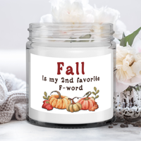 Funny Fall Candle. Fall Home Decor. Funny Fall Gift For Women. Fall Quotes. Fall Tray Decor Accessories. Fall Centerpiece. Fall Table Decor