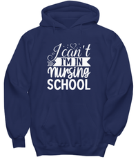 Load image into Gallery viewer, Funny Nursing Student Hoodie Apparel. Student Nurse Gift. Nurse Student Gift Crewneck. Trainee Nurse To Be Gift. Nurse In Training Present
