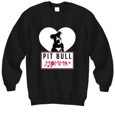 Pit Bull Sweatshirt For Women. Pit Bull Gifts For Her. Pit Bull Lover Gift. Pit Bull Mom. Pitbull Gifts. Pitbull Mom Shirt. Pitbull Merch