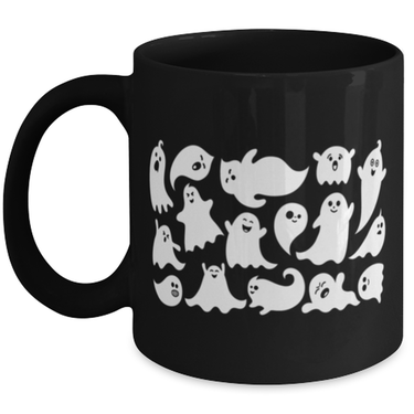 Cute Ghost Coffee Mug. Halloween Mug. Ghost Cup. Ghost Decor. Cute Ghost Gift For Women Or Men. Ghost Present For Him Or Her