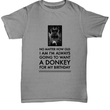 Donkey T Shirt. Donkey Lovers Gift. Cute Donkey Gifts For Men Or Women