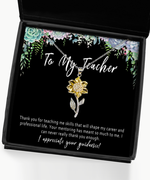 Thank You Gift For Teacher Thank You Gifts Keepsake For Women. Thanks Gift. Grateful Gift Necklace, Thank You Mentor. Unique Grateful Gift