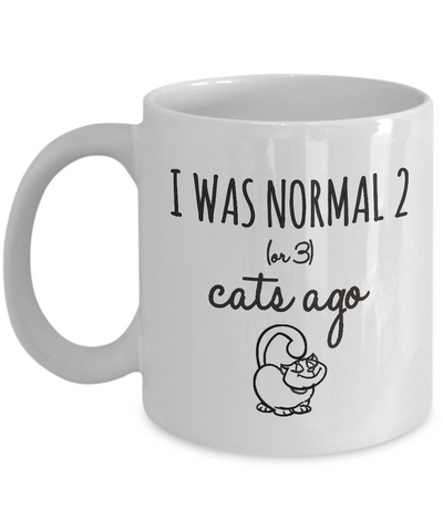 Cat Coffee Mug -Funny Cat Lover Gifts For Women And Men - 