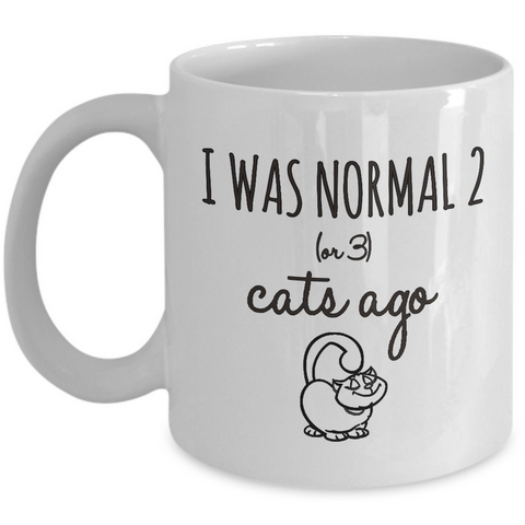 Cat Coffee Mug -Funny Cat Lover Gifts For Women And Men - 