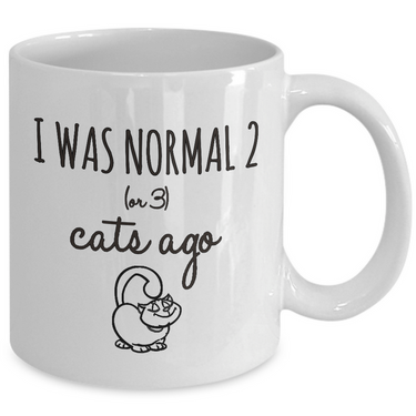 Cat Coffee Mug -Funny Cat Lover Gifts For Women And Men - 