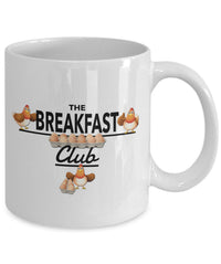 Load image into Gallery viewer, Chicken Coffee Or Tea Mug - Chicken Lovers Gift - Chicken Owners Gift - &quot;The Breakfast Club&quot;
