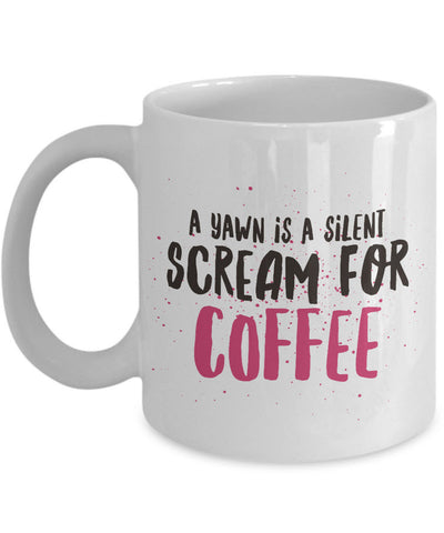 Coffee Lover Mug - Funny Coffee Lovers Gift Idea - 
