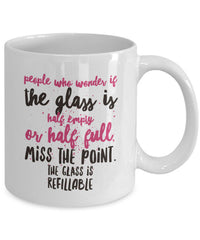 Load image into Gallery viewer, Adult Humor Coffee Mug - Funny Sayings Coffee Mug For Women Or Men - &quot;People Who Wonder&quot;
