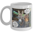 Donkey Mug - Ceramic Donkey Cup - Gift For Donkey Lover - Donkey Gift - "Are You Always A Smartass"