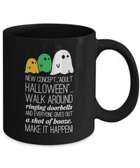 Load image into Gallery viewer, Halloween Coffee Mug- Funny Halloween Gift For Adults - Ghost Mug - &quot;New Concept Adult Halloween&quot;
