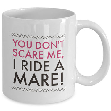 Horse Coffee Mug - Funny Horse Lovers Gift - Cowgirl Gift Idea - 