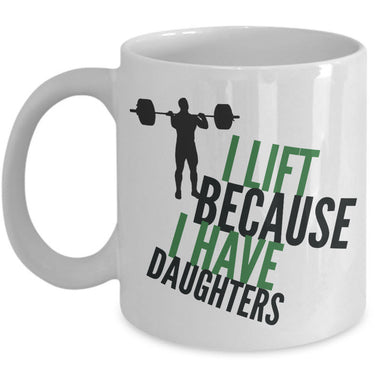 Weight Lifting Mug - Womens Or Mens Gym Mug - Fitness Gift - 