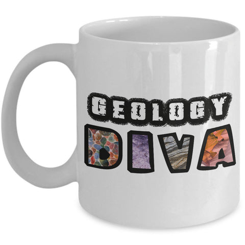 Geology Coffee Mug For Women - Gift For Woman Geologist - Geology Professor Mug- 