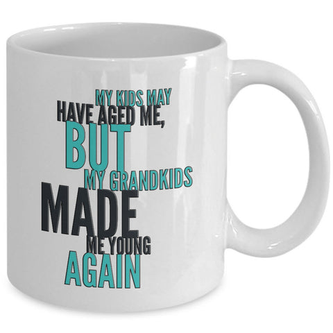 Grandparents Coffee Mug - Funny Grandpa Or Grandma Gift  - 