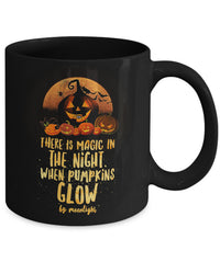 Load image into Gallery viewer, Halloween Coffee Mug- Pumpkin Mug - Halloween Gift Idea For Adults - &quot;There Is Magic In The Night&quot;
